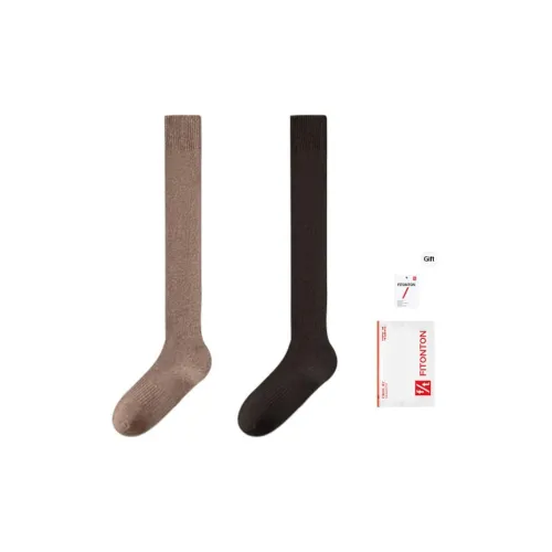 Fiton Ton High Knee Socks Женские 2 упаковки