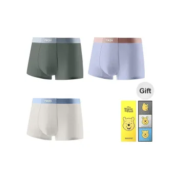 Disney Winnie The Pooh Series Underwear Gift Boxes Men's 3 Pack