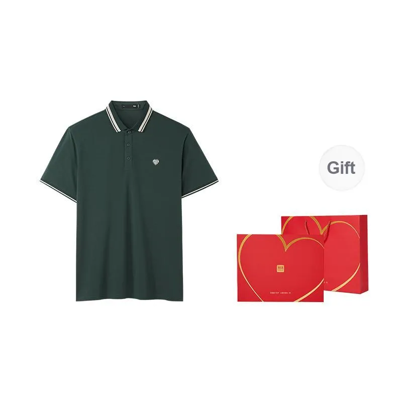 HLA The Heart Is The Series Polo Shirt Men's-35