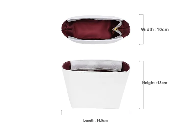 Lan Bao Fan DuPont Paper Bag Accessory Liner Unisex White-2