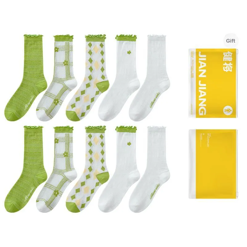 Master Mid Calf Socks Women's Gift Box Combination-7