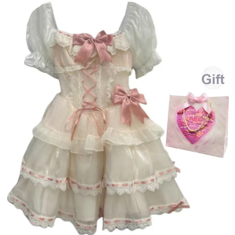 Peaches Peaches Short Sleeved Dress Women's-6