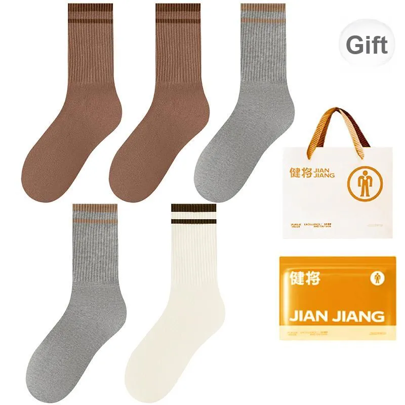 Master Mid Calf Socks Women's Shopping Bag 5 Pack-15