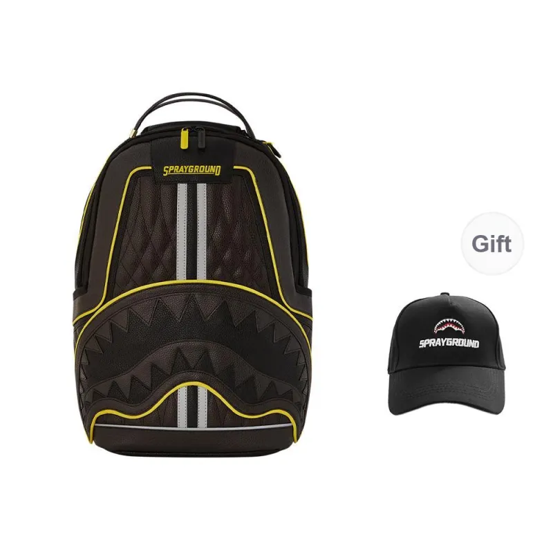SPRAYGROUND PVC Backpack Regular Men's Black-8