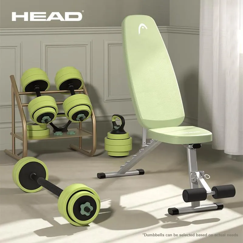 HEAD Dumbbell Benches Home Use Multifunction Adjustable No Installation Required Unisex Sit Up Bench With Leg Extension-19