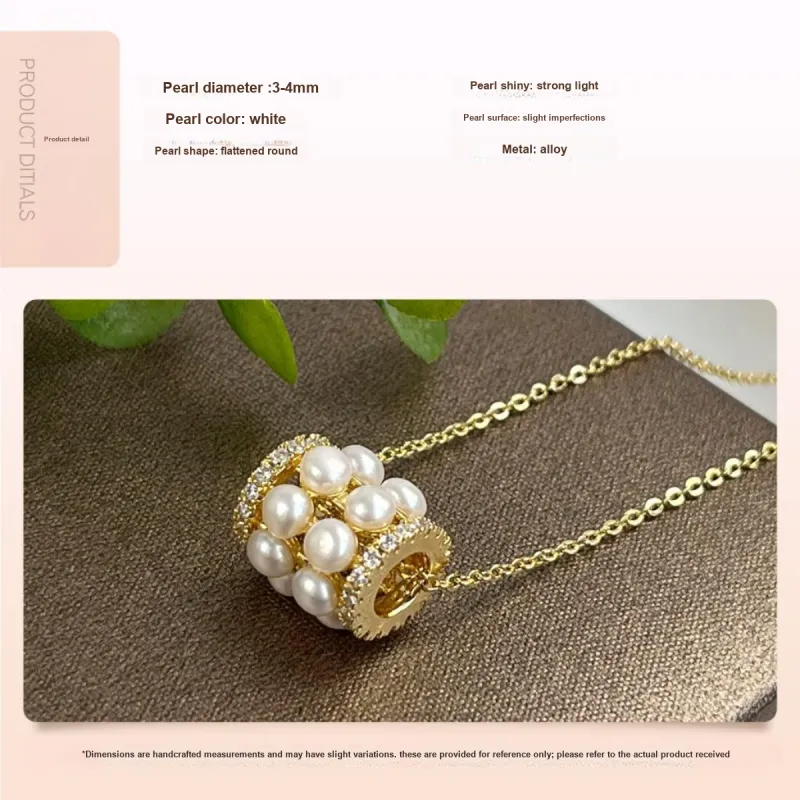 PEARL QUEEN Pearl Necklaces Unisex-1