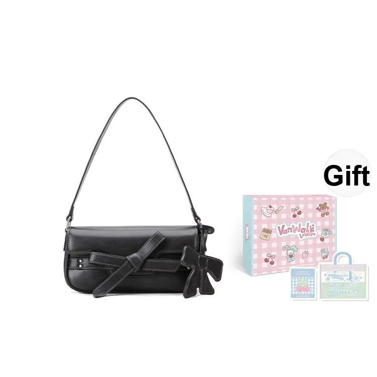 VANWALK PU Handbag, Shoulder Bag Women's Black/Blue/Silver-0