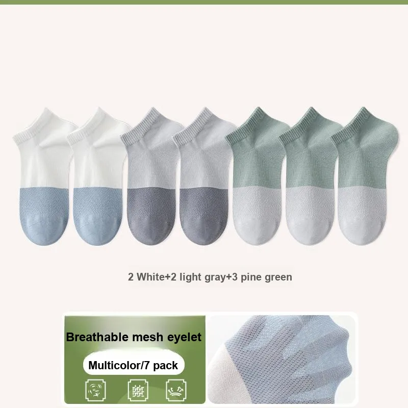 7 SEVFUN Ankle Socks Men's Combo Set-29