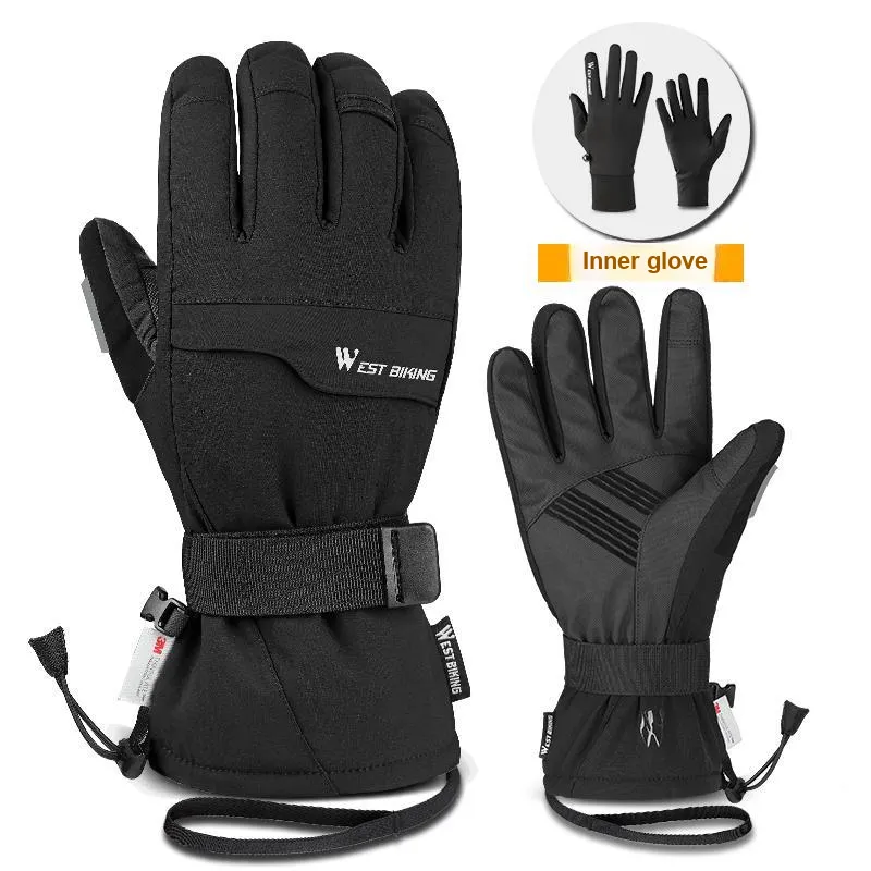 WEST BIKING Riding Equipment Cycling Glove Outdoor Unisex Snow Beauty Cotton M/L/XL/XXL-1