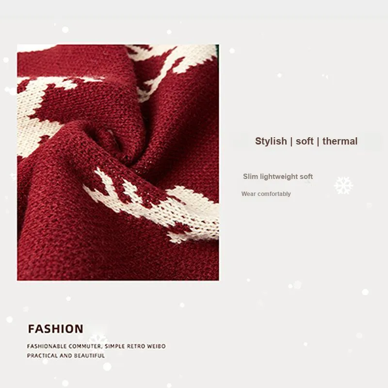 KOMY Acrylic Knit Scarves Unisex-3