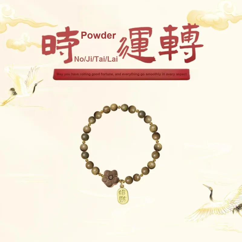 Ryukyu Green Sandalwood Bracelets Unisex-1