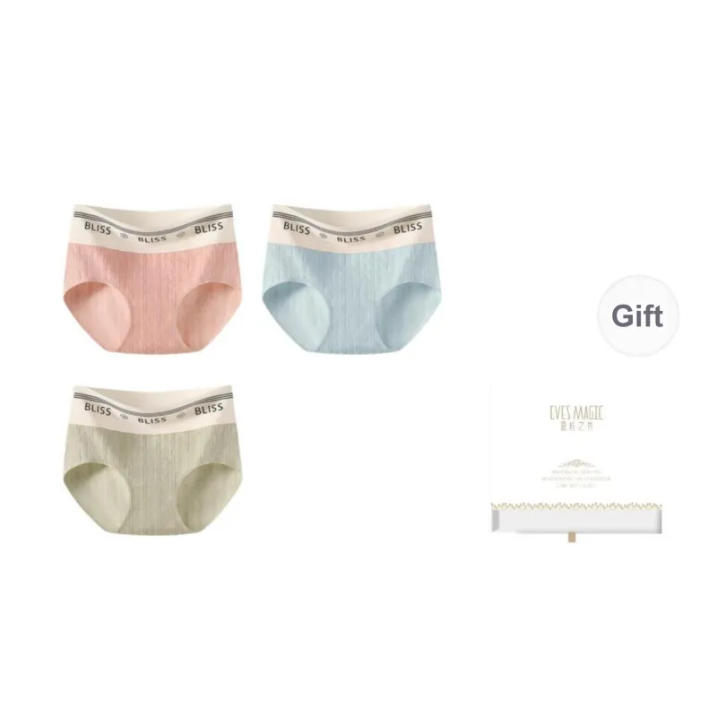 XIA.WA.ZHI.XIU Underpants Women's Box 3 Pack-6