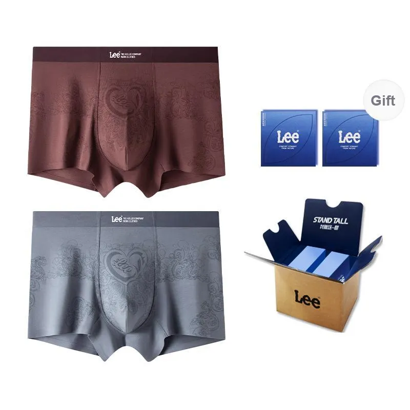 Lee Classic 101 Underpants Men's Gift Box Of 2 Strips-0