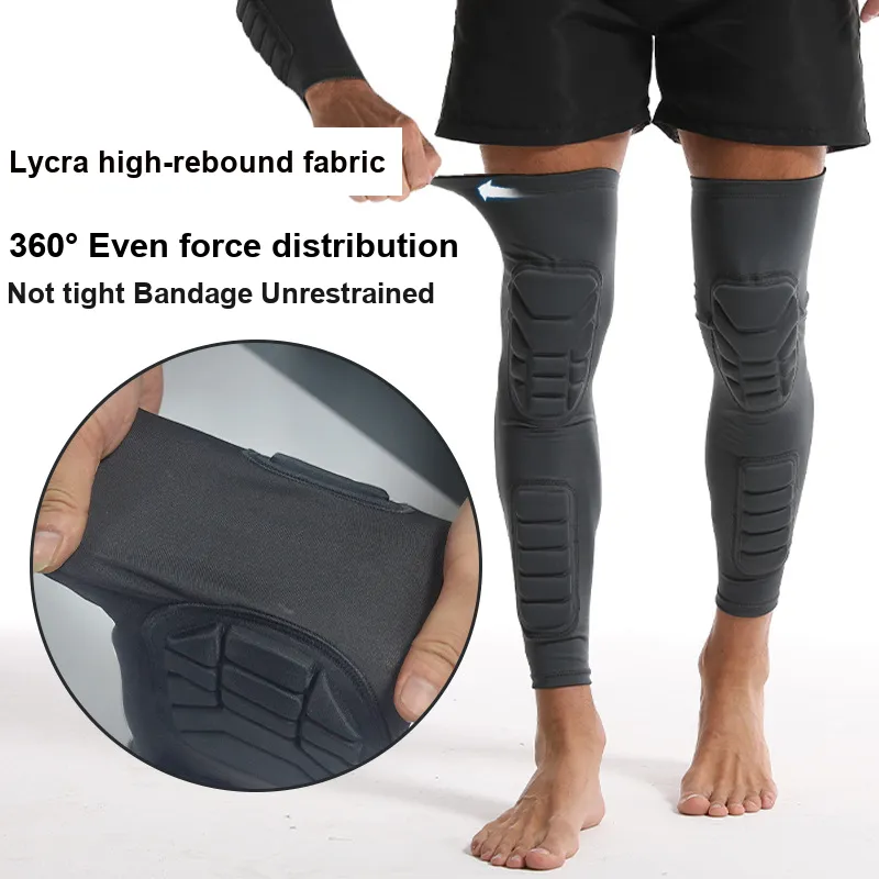 TANLU Riding Equipment Leg Warmer Unisex EVA M L XL Black/Gray-5