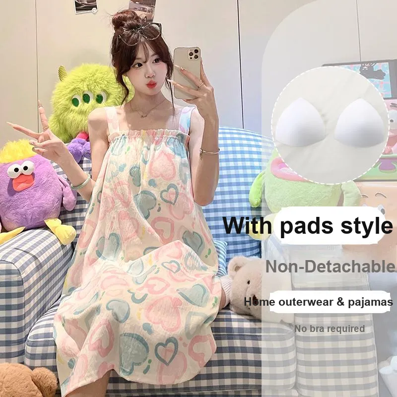 OUSHIBO Nightgown Women's Image Color-4