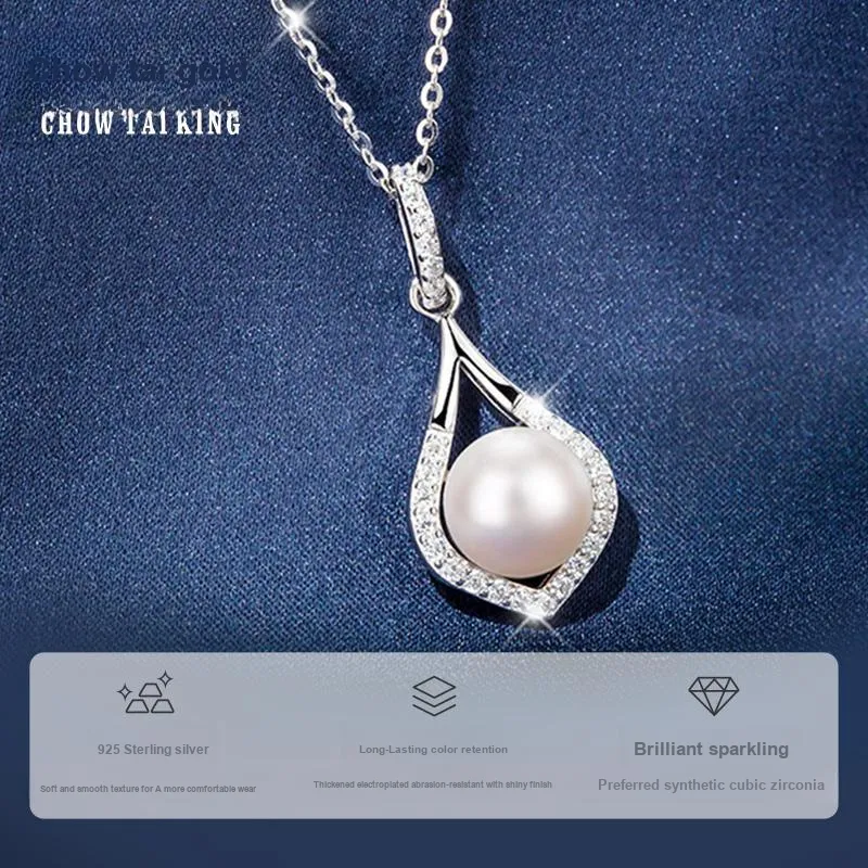 CHOW TAI KING Pearl Necklaces Women's-4
