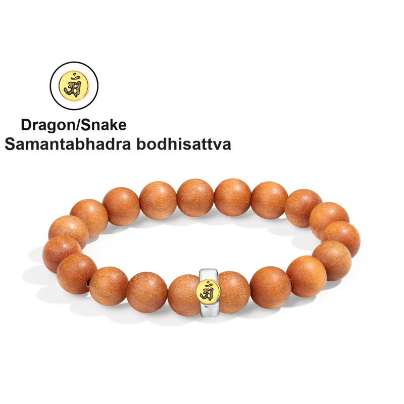PUTUOSHANWENCHUANG Barbie Sandalwood Bracelets Unisex-7