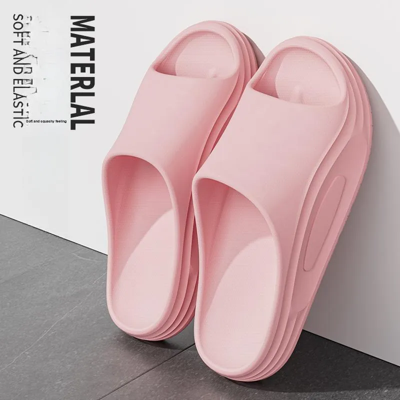 Foot Recreation Summer Home Indoor Bathroom Bathing Slip Resistant Quiet Slippers, Home Slippers, Unisex-9