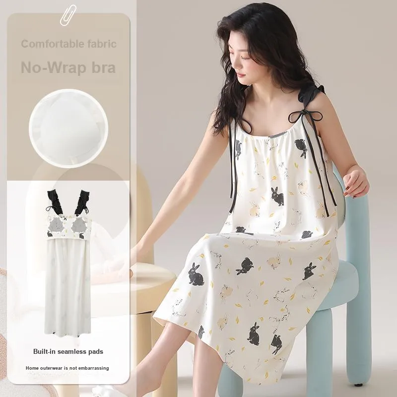 Pretty lady Women's Nightgowns-1