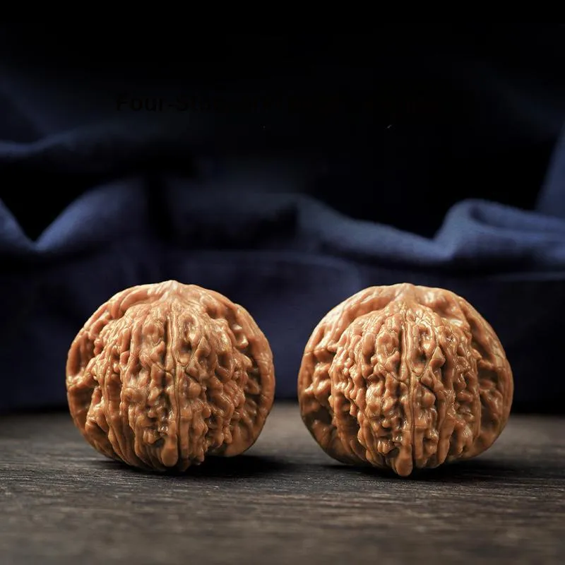 FANGYUANXIAOFU Walnut Fine Handicraft Gaming Handrest Unisex-13