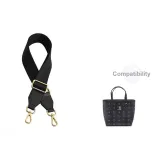 Black Canvas Adjustable Strap 72-115cm