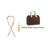 1.8cm-Width Three-Section Vegetable Tanned Leather+2.0d Buckle 1 Pair[Top Grain Cow Leather]