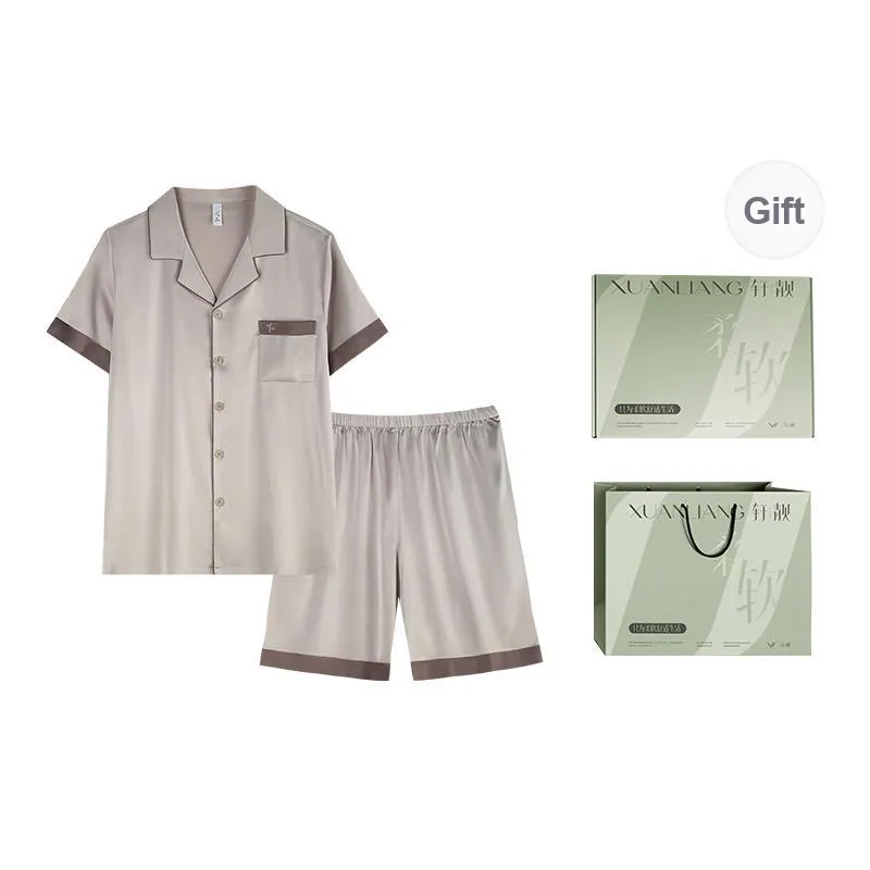 Xuan Liang Pajama Set Men's Gift Box Set-0