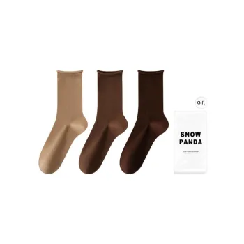 XXLLG Mid Calf Socks Women's Shopping Bag 3 Pack