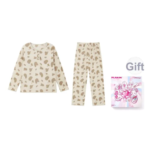 PLAN IN Cute Spot Unisex Пижамные комплекты