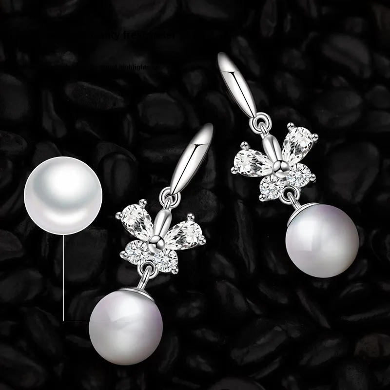 MOLADY 999 Fine Silver Earrings Women's-1