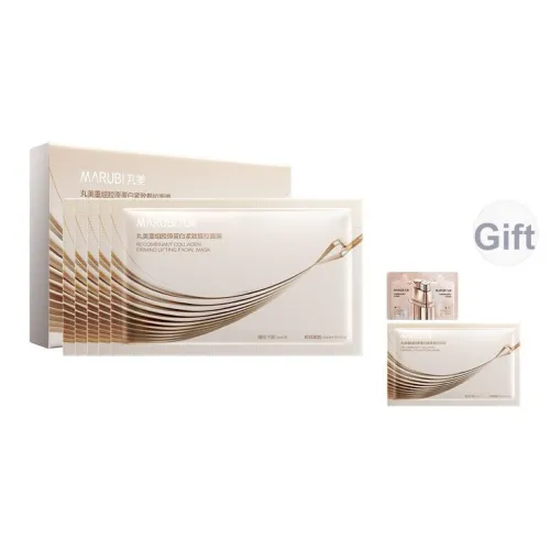 MARUBI Коллаген Little Golden Needle Маски для лица Уменьшение морщин и Укрепление кожи