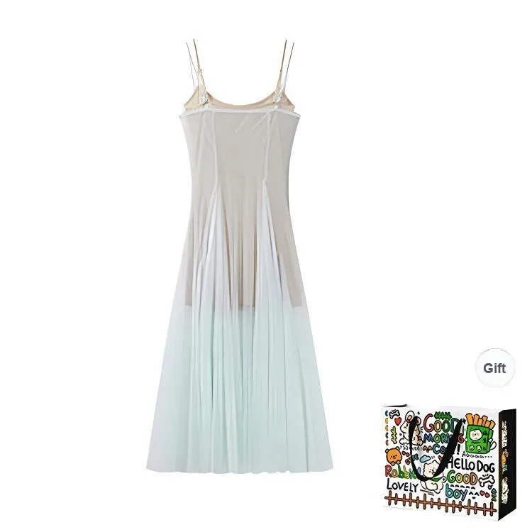 HAPG Skirt Set Women's Light Blue-1