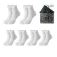 Crew 6 Pack Box Included (6 Pairs White)