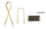 Color-Changing 1.5cm Wide Lock Adjustable[Includes Underarm Decorative Chain 60cm]