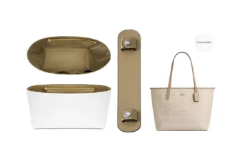 GUYI Microfiber Bag Accessory Women's White