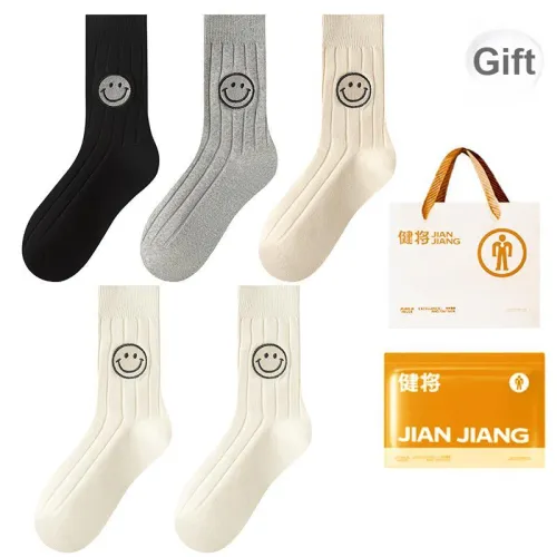 Master Mid Calf Socks Women's Box 5 Pack
