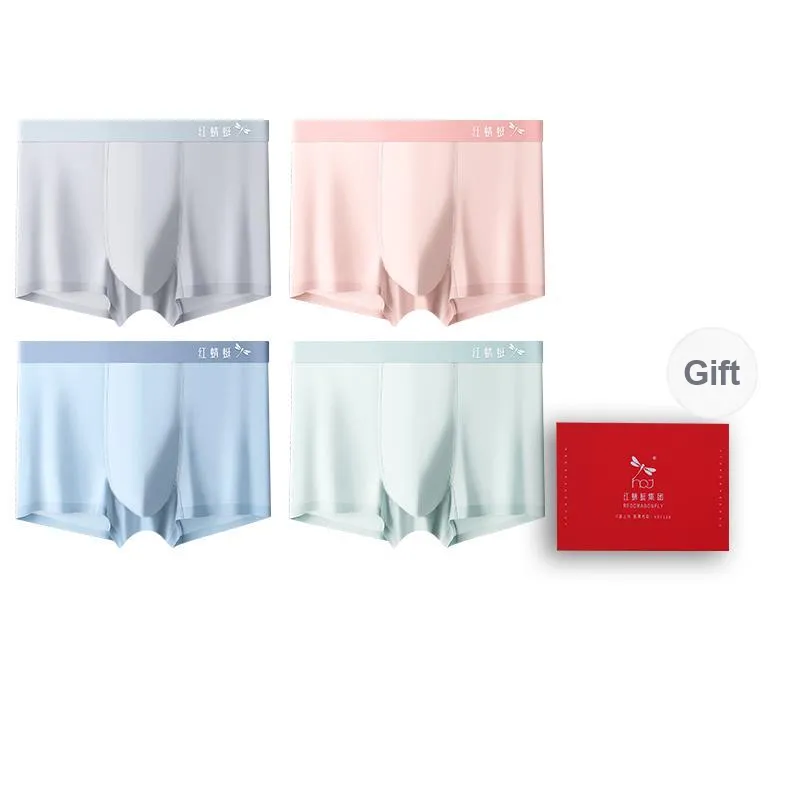 RED DRAGONFLY Underpants Men's 4 Piece Gift Box Sets-8