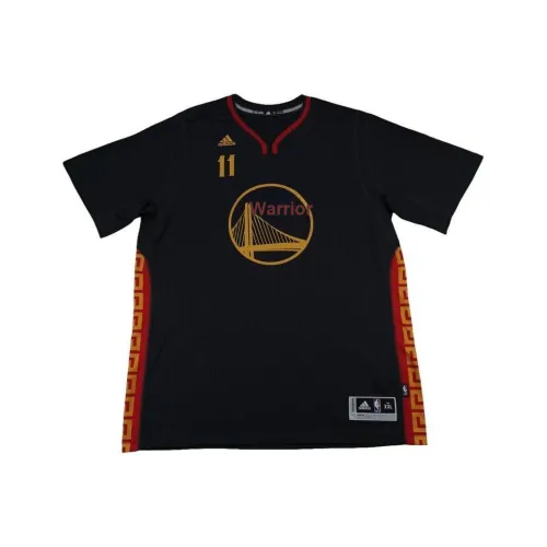 Adidas Баскетбольная Джерси Мужская Черная