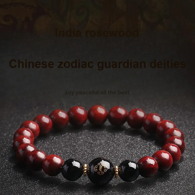 MUSHENGYUAN Rosewood Bracelets Unisex-40