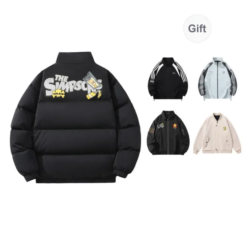 The Simpsons Down Jacket Unisex-33