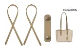 Sand[2 Pack Underarm Shoulder Strap 81cm+Pressure-Relieving Shoulder Pads]