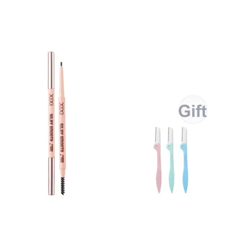Xixi Туманный Яркий Ультра Тонкий карандаш для бровей Легко смешивается Смесь PROOF Бесплатно Три карандаша для бровей