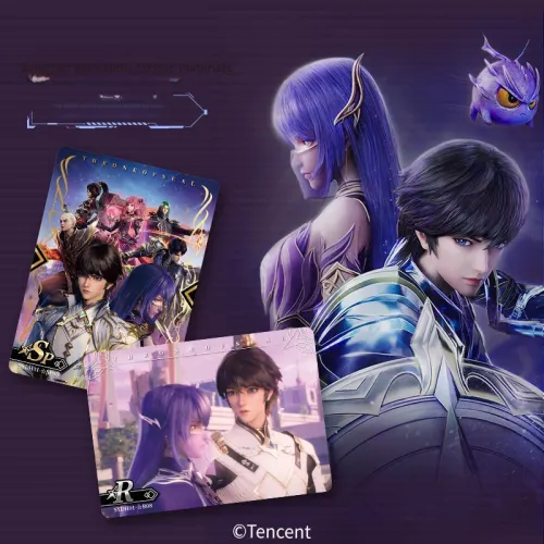 CARD.FUN 'God's Seal Throne' Anime Bright Heritage, Platinum Edition, Collectible Card IP/Anime Cards 14 Sachets/box