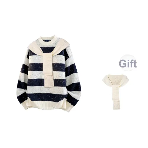 FONDLOOK Свитер Бесплатно Шарф Унисекс