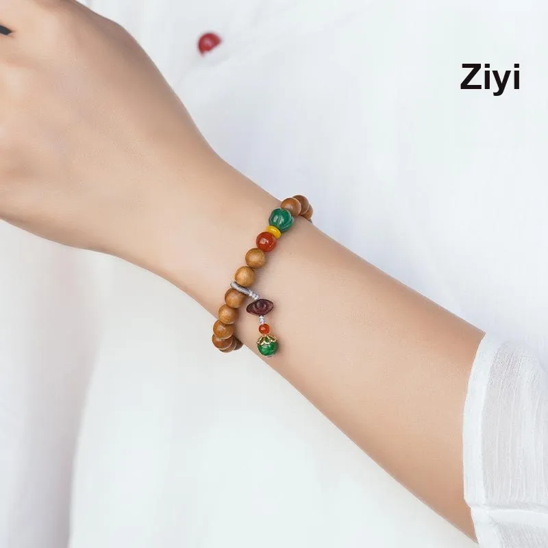 DALONG Old Mountain Sandalwood Bracelets Unisex-1