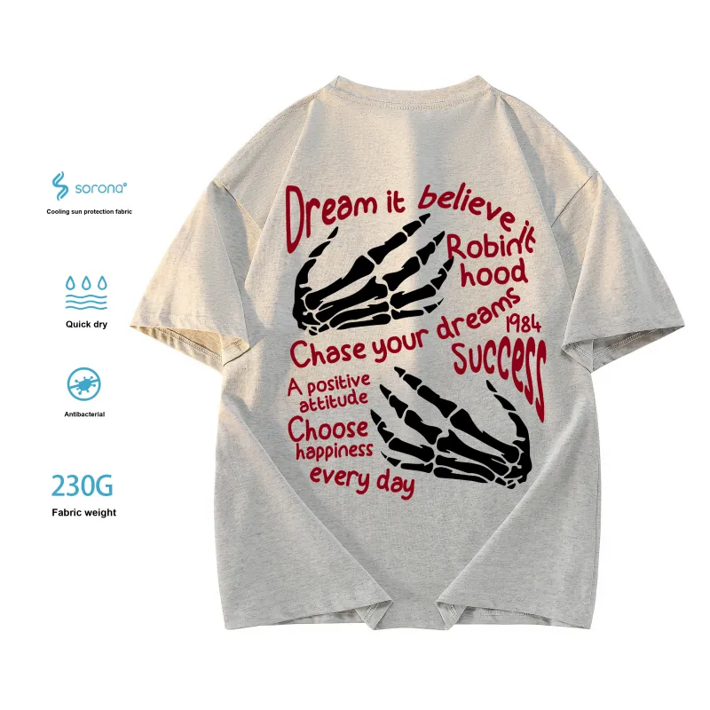 ROBINHOOD T Shirt Unisex Black White Red-9