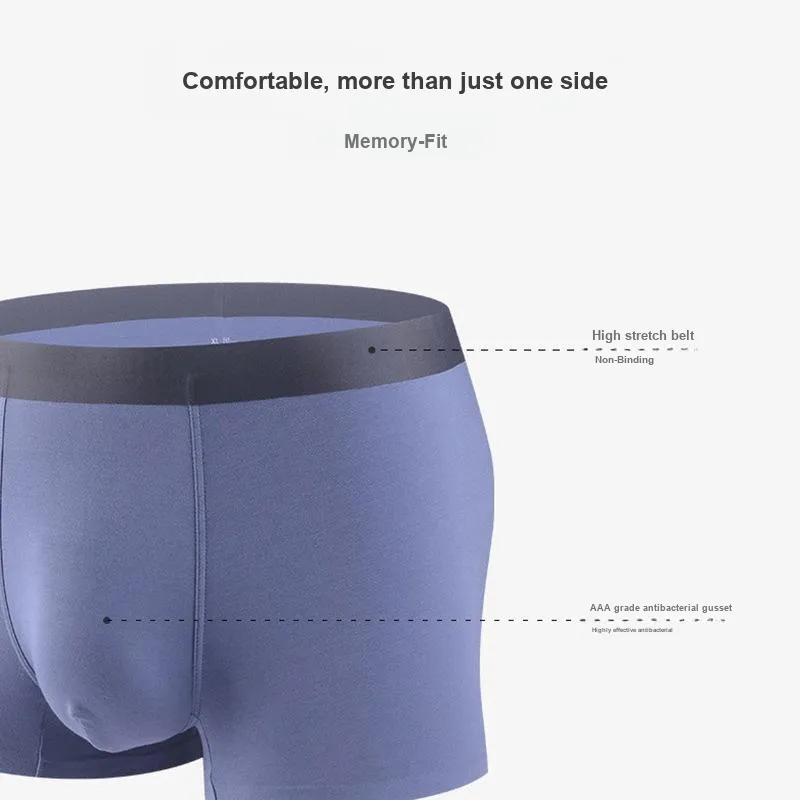 Qiao Ni Tong Underpants Men's 3 Pack-3