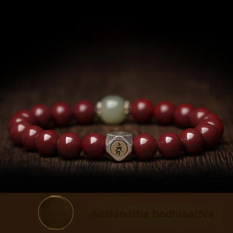 Bubble Scallops Cinnabar Bracelets Unisex-16
