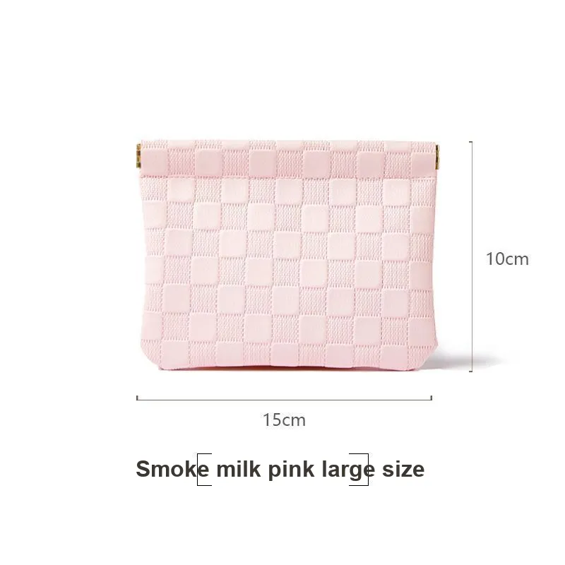 YUECHUMEI Makeup Bag, Portable Travel Mini Makeup Bag, Combo Set, Lipstick Organizer, Makeup Tools-4