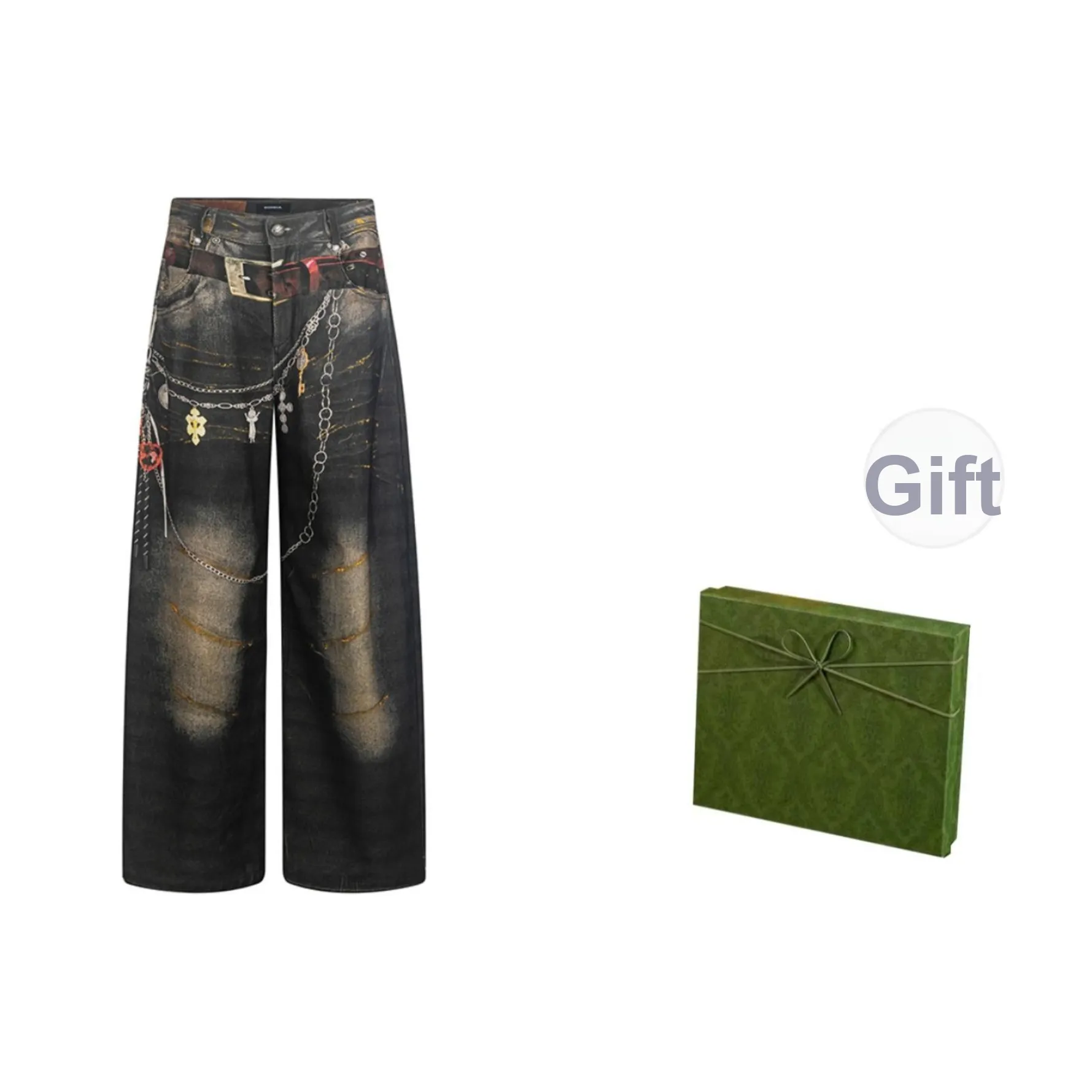 DITB Джинсовый серый Женские джинсы